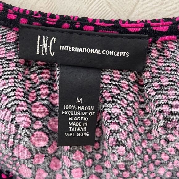 INC International Concepts Pink and Purple Blouse - Picture 4 of 4